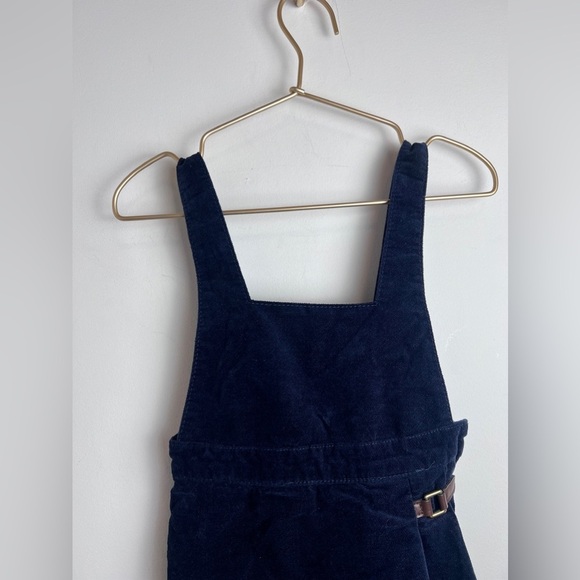 Janie and Jack Navy Dress Baby 18/24 Months Jumper Overall Style - Picture 3 of 7